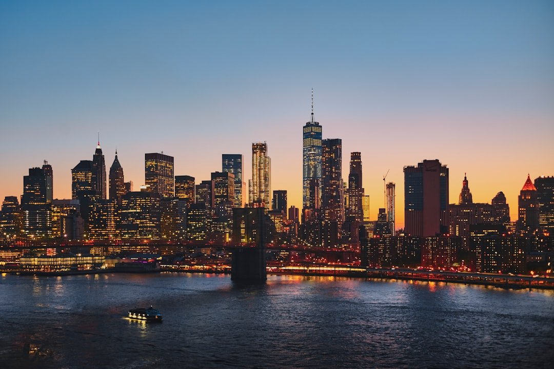 New York City skyline Manhattan