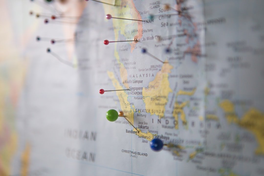 travel planning map itinerary