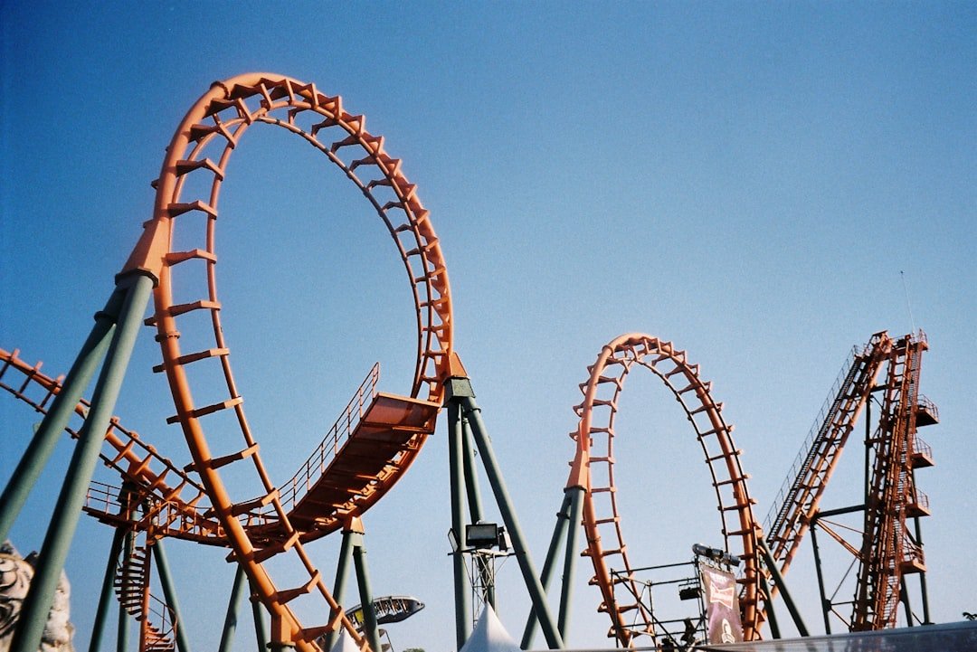 theme park roller coaster family
