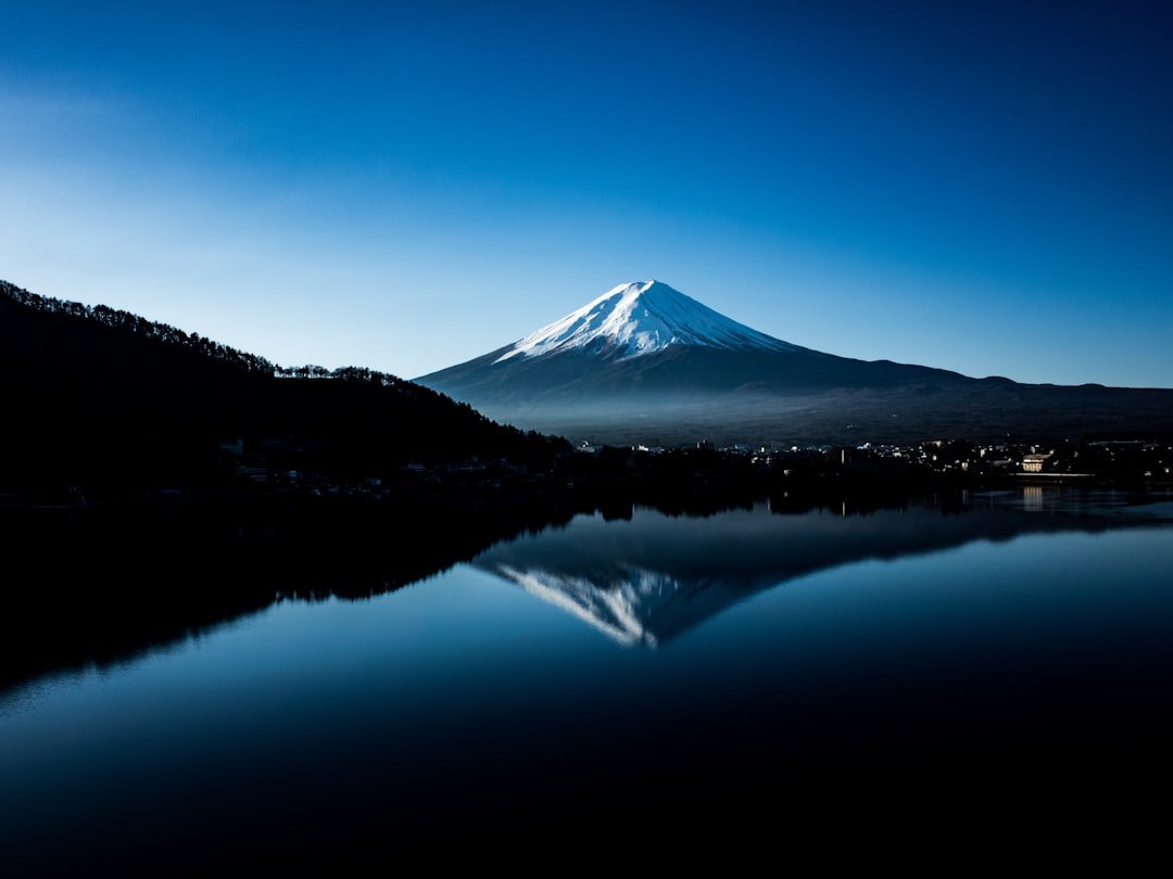 Mount Fuji iconic landscape in Japan