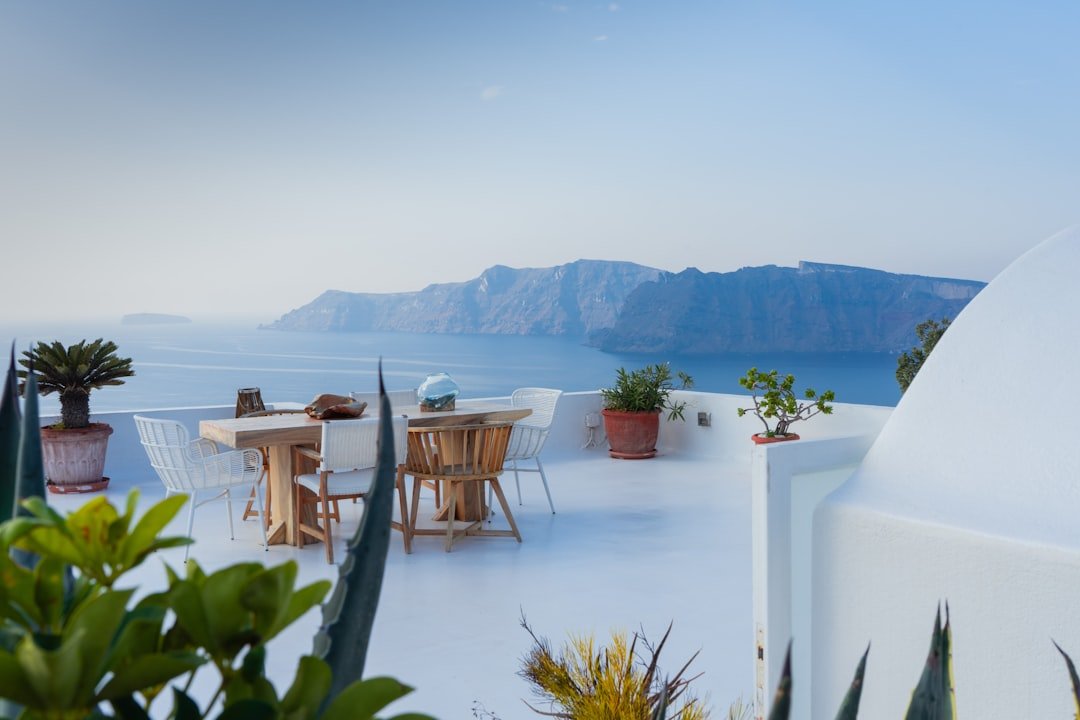 Luxury five star resort in Santorini Greece