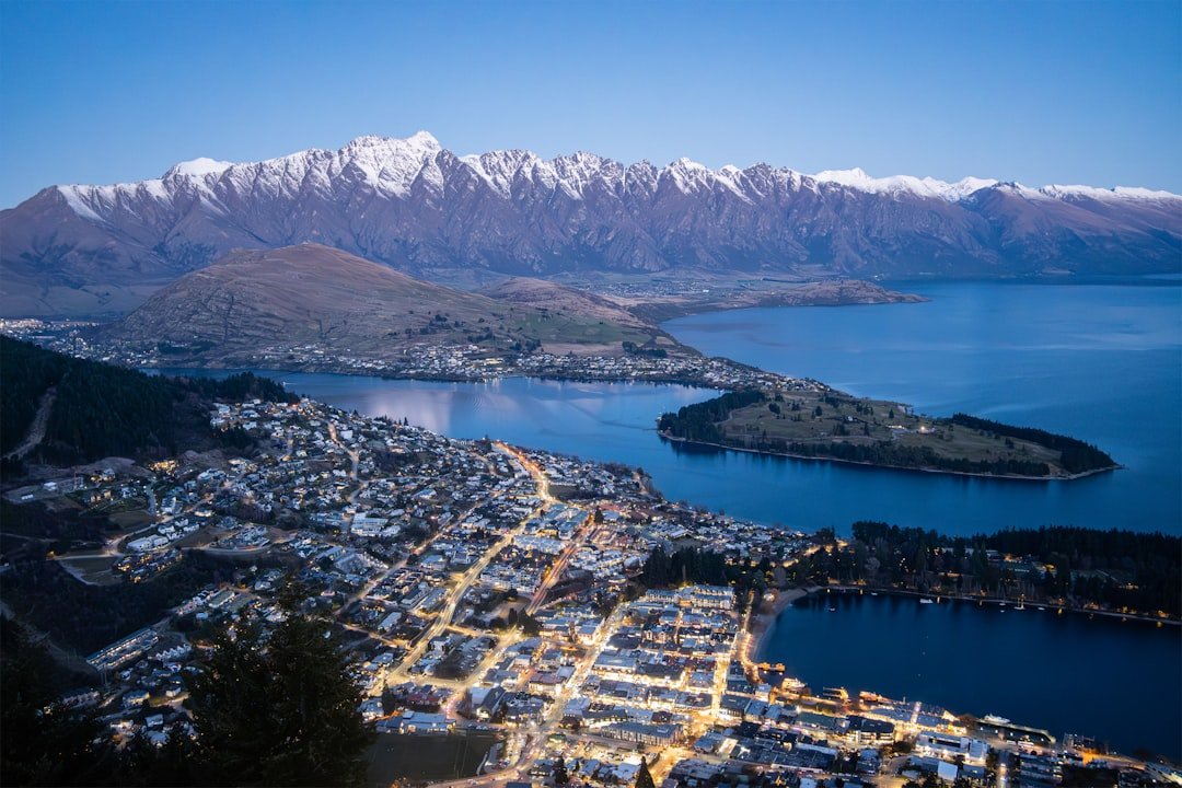 Queenstown New Zealand mountain lake adventure setting