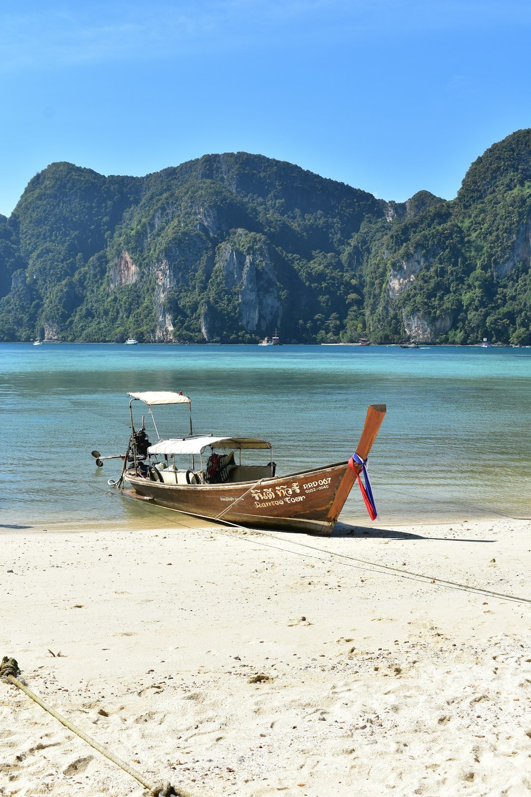 Tropical beach on Thailand's Phi Phi Islands
