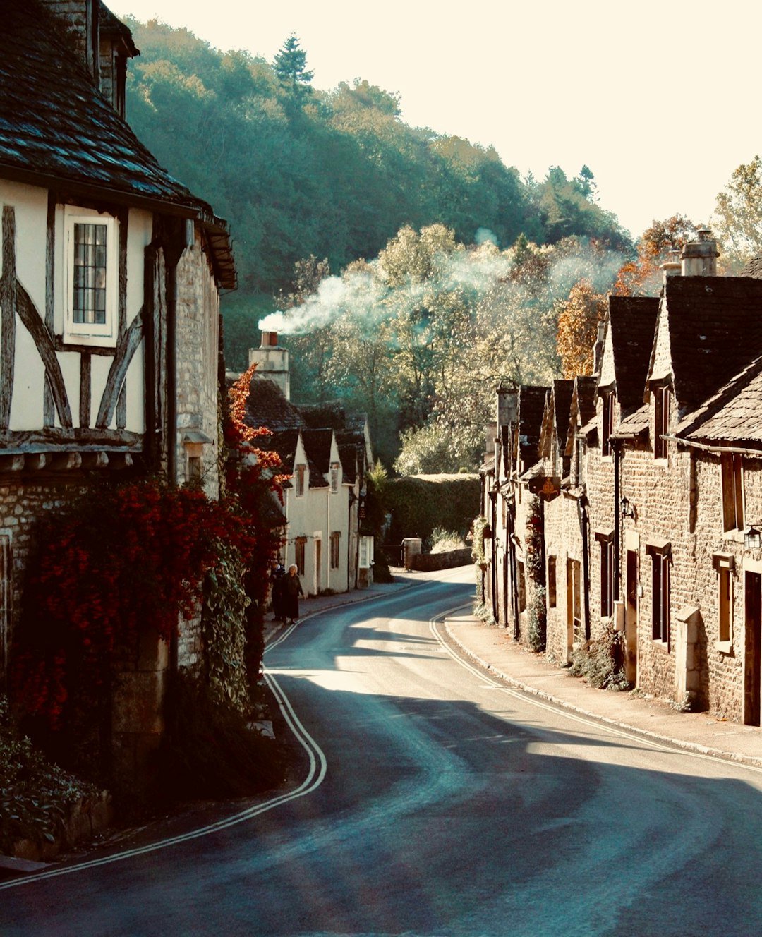 Charming underrated European village with cobblestone streets